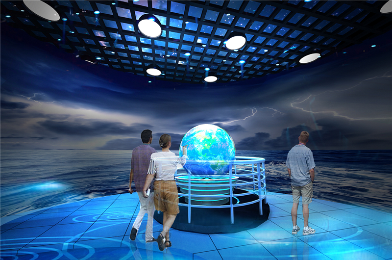 廣州會展中心數字化展廳已經普及