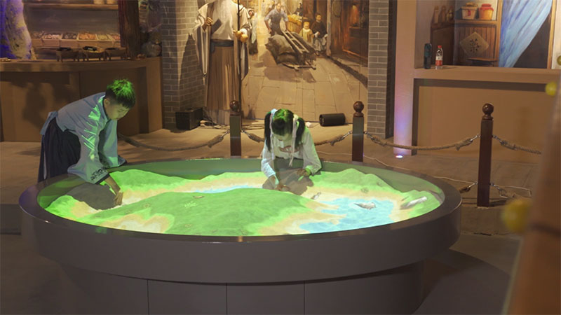 趣味互動(dòng)沙盤